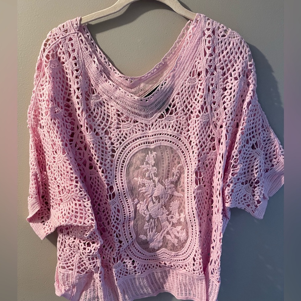 Colleen Lopez knitted blouse(NEVER WORN)